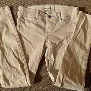Abercrombie kids light grey jeans size 12